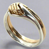 Cara Traditional Irish Friendship Ring (All Gold) - Doyle Design Dublin